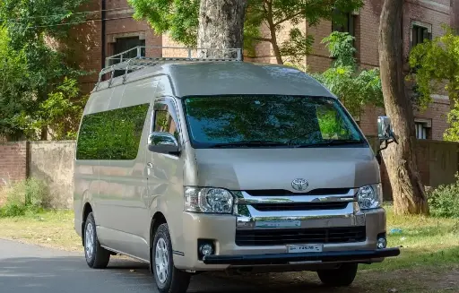 Grand Cabin Hiace for Rent in Lahore - Rent a car Hiace for rent Lahore